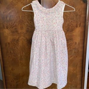 Beautiful tiny floral sash dress